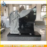 Shanxi Black granite weeping angel monument